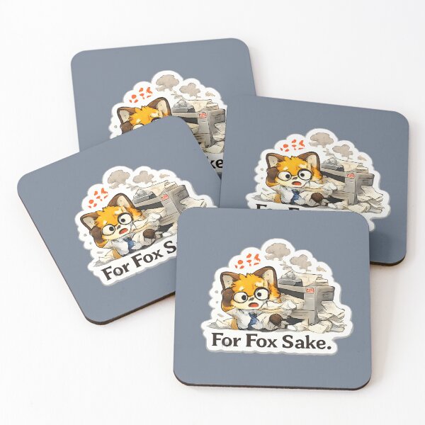 Item preview, Funny Office Meme Fox For Fox Sake designed and sold by Still Breathing Studio.