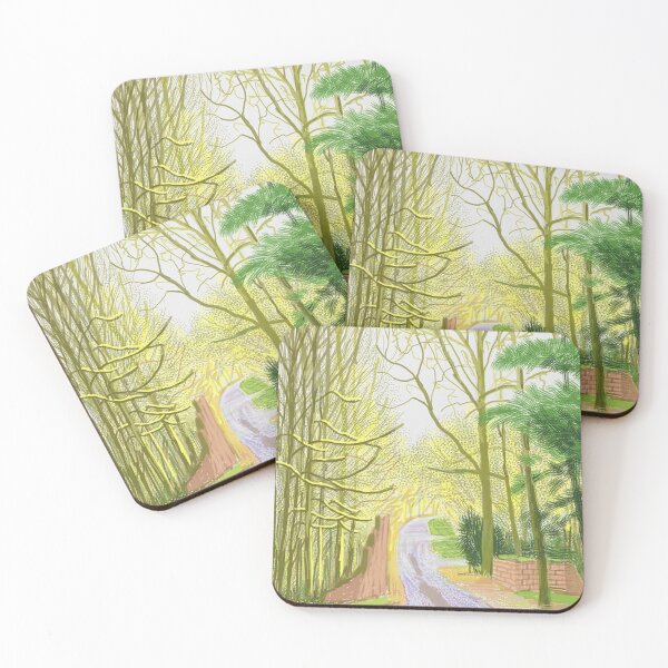 Item preview, The Arrival Of Spring In Woldgate East Yorkshire 30th March 2011 By David Hockney designed and sold by Tommypaitersy.