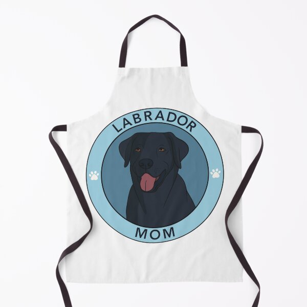 Item preview, Black Labrador Mom Badge designed and sold by Stickety Boo.
