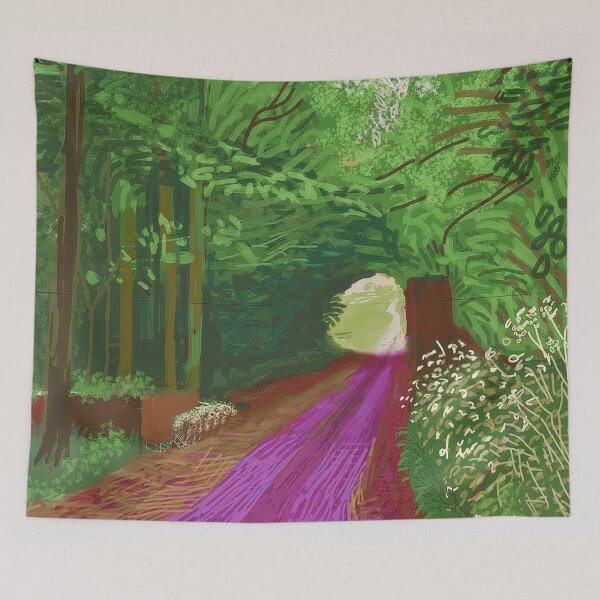 Item preview, The Arrival Of Spring In Woldgate East Yorkshire 31st May 2011 - No. 1 By David Hockney designed and sold by Tommypaitersy.