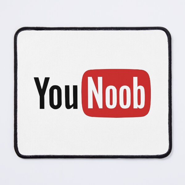 Item preview, You Noob Meme Funny Logo art designed and sold by tonylau81.