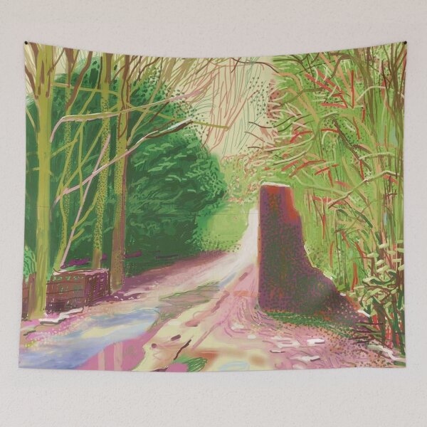 Item preview, The Arrival Of Spring In Woldgate, East Yorkshire 2nd January 2011 By David Hockney designed and sold by Tommypaitersy.