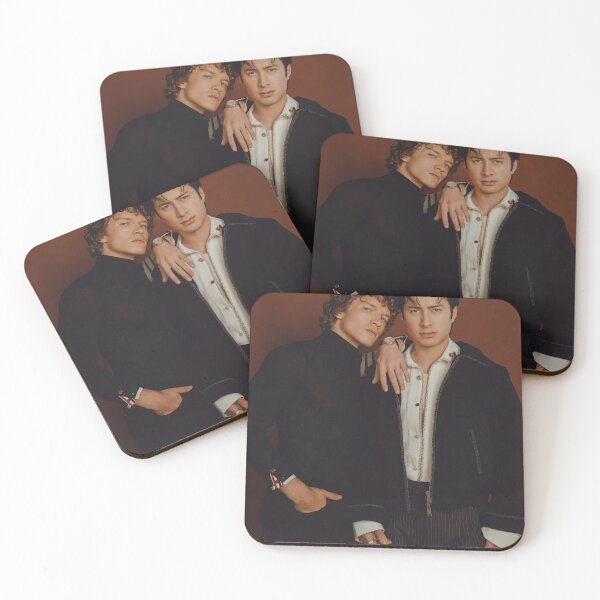 Item preview, Hollanov Couple Poster – Queer Hockey Romance BookTok Wall Art Print designed and sold by thudoando.