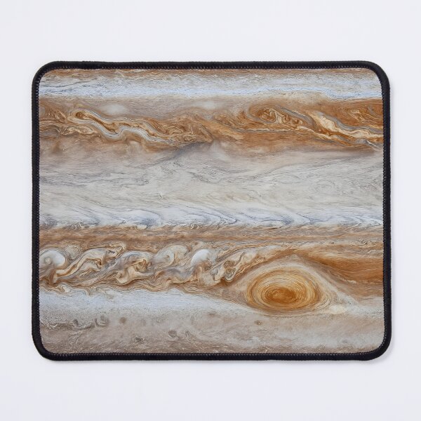 Item preview, Jupiter Atmosphere Pattern with Great Red Spot Cosmic Swirl Design designed and sold by PandaTShirtShop.