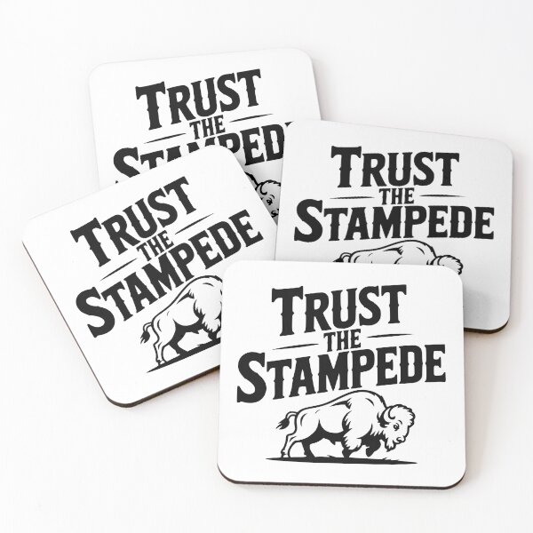 Item preview, Trust the Stampede designed and sold by Frank Ring.