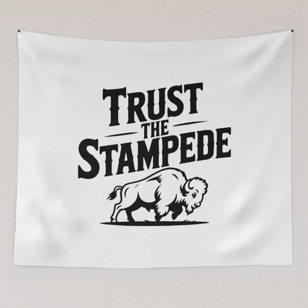 Item preview, Trust the Stampede designed and sold by Frank Ring.