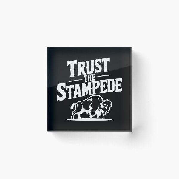 Item preview, Trust the Stampede designed and sold by Frank Ring.