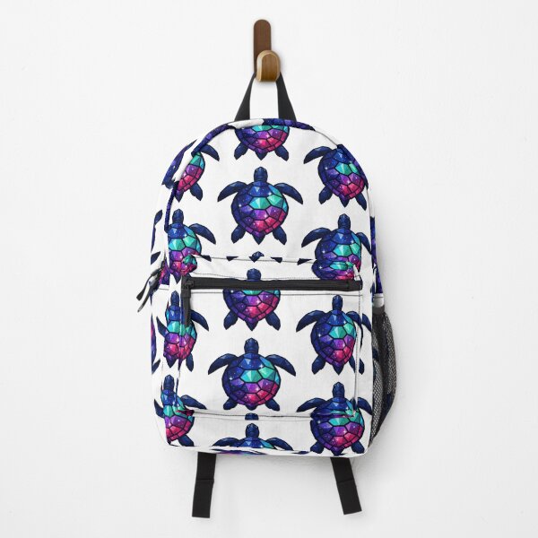 Item preview, Low Poly Galaxy Sea Turtle with Faceted Geometric Shell designed and sold by zoughlal.