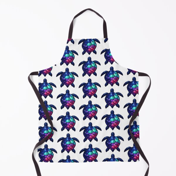Item preview, Low Poly Galaxy Sea Turtle with Faceted Geometric Shell designed and sold by zoughlal.