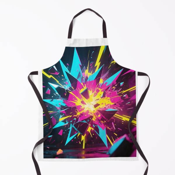 Item preview, Color Burst Abstract Art designed and sold by Attivibe-1.