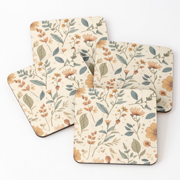 Item preview, Boho Wildflower Seamless Floral Pattern – Tapestry & Duvet Cover Design 02 designed and sold by modishwelt.