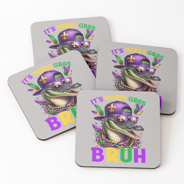 Item preview, It's Mardi Gras Bruh Mardigator Alligator Funny Kids Boys designed and sold by mjohnson9.