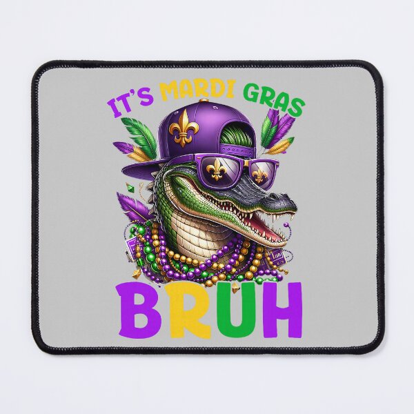 Item preview, It's Mardi Gras Bruh Mardigator Alligator Funny Kids Boys designed and sold by mjohnson9.