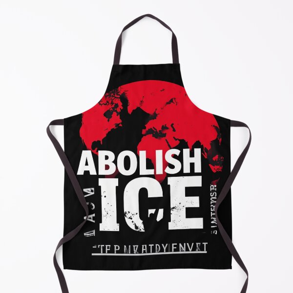Item preview, Abolish ICE World Map Protest Design – Bold Anti ICE Activist Typography designed and sold by RedVista.