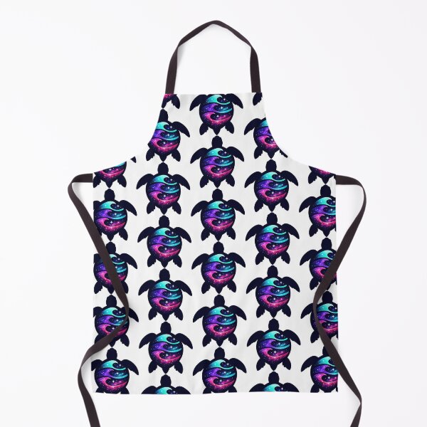 Item preview, Negative Space Wave Cutout Galaxy Sea Turtle Silhouette designed and sold by zoughlal.
