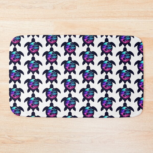 Item preview, Negative Space Wave Cutout Galaxy Sea Turtle Silhouette designed and sold by zoughlal.