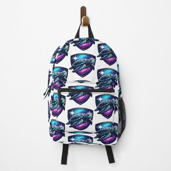 Item preview, Galaxy Shield Emblem Sea Turtle with Starburst Highlights designed and sold by zoughlal.