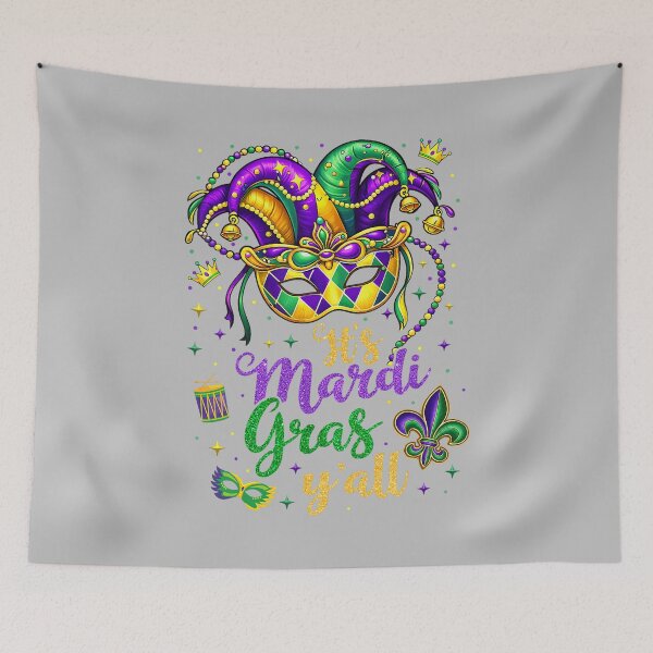 Artikelvorschau, Es ist Mardi Gras, Leute! Perlen-Mardi-Gras-Party-Maskenkostüm entworfen und verkauft von mjohnson9.