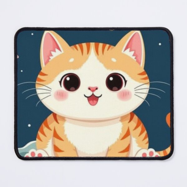 Item preview, Sweety Cute Kawaii Cat Illustration designed and sold by Divine Design's .