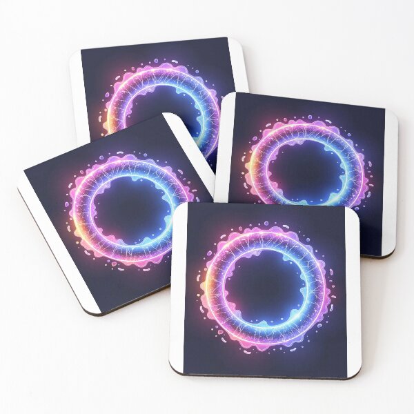 Item preview, Glowing Abstract Energy Circle designed and sold by Attivibe-1.