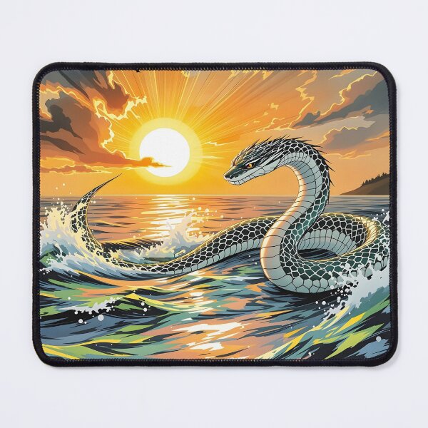Item preview, Water Snake, Ai Generated Art  designed and sold by ACC .