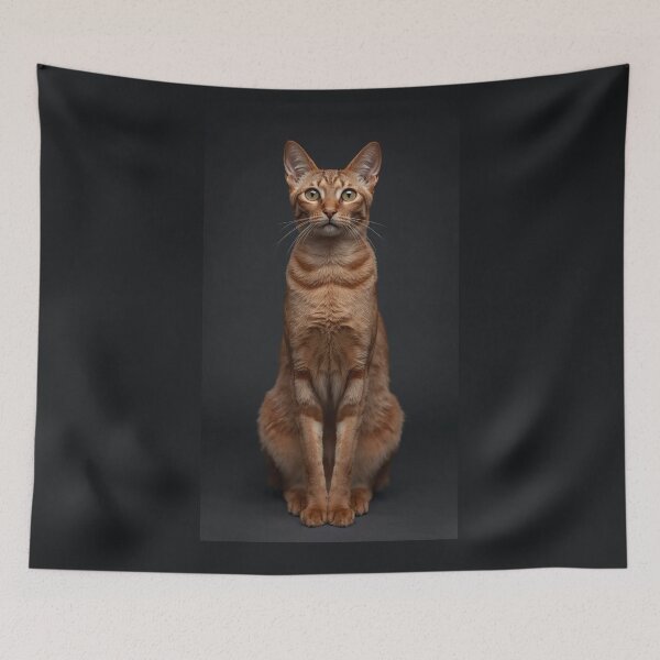 Item preview, Abyssinian – Azael | Royal Still Portrait Design | ArtivaNest Pet Verse designed and sold by ArtivaNest.