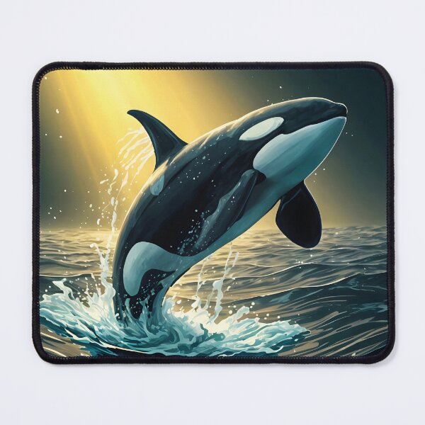 Item preview, Leaping Orca, Ai Generated Art  designed and sold by ACC .