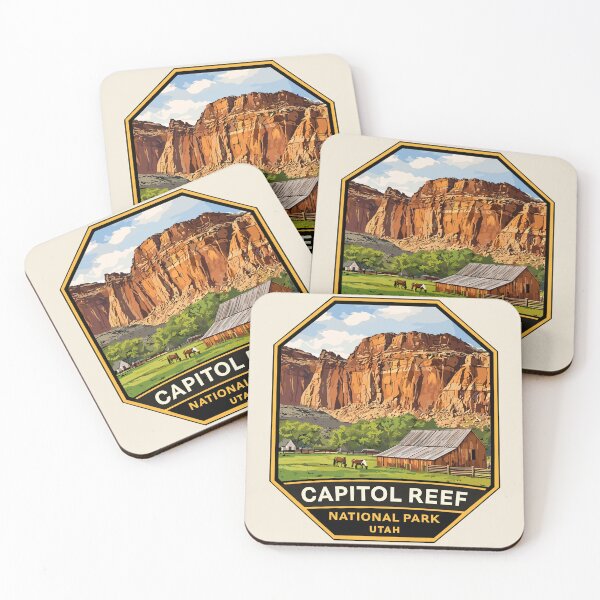 Item preview, Capitol Reef National Park Utah Sticker designed and sold by Gideon Emmerich.