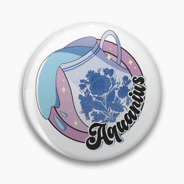 Item preview, Aquarius Starsign Zodiac Astrology designed and sold by Stickety Boo.