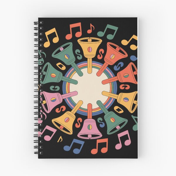 Item preview, Handbell Colors A Circle of Bells And Music Notes designed and sold by KristieRamsey.