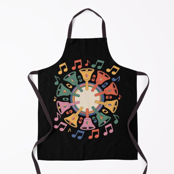 Item preview, Handbell Colors A Circle of Bells And Music Notes designed and sold by KristieRamsey.