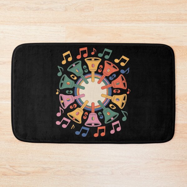 Item preview, Handbell Colors A Circle of Bells And Music Notes designed and sold by KristieRamsey.