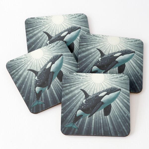 Item preview, Orca and Sun Rays, Ai Generated Art  designed and sold by ACC .