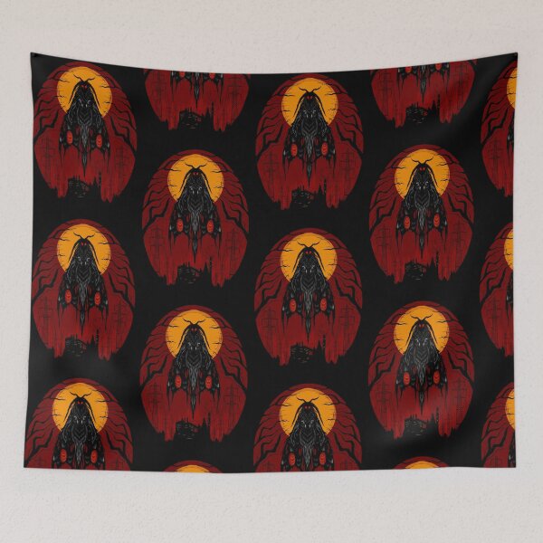 Item preview, Mothman designed and sold by Art by Rebeka Nagy.