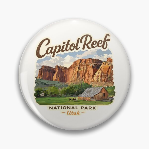 Item preview, Capitol Reef National Park Utah Sticker designed and sold by Gideon Emmerich.
