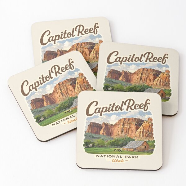 Item preview, Capitol Reef National Park Utah Sticker designed and sold by Gideon Emmerich.