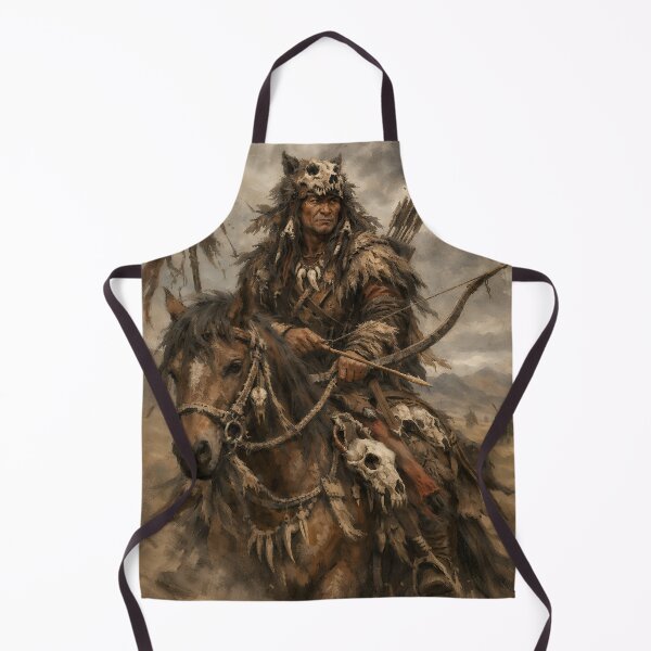 Item preview, Bone-Clad Steppe Warrior – Dark Historical Fantasy designed and sold by athanasioungr.