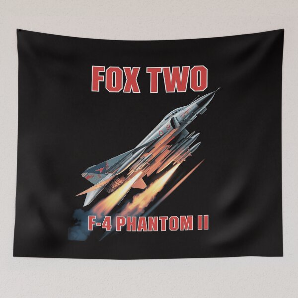 Item preview, F-4 Phantom II, On the hunt for Mig's Fox Two designed and sold by HesterFoley.