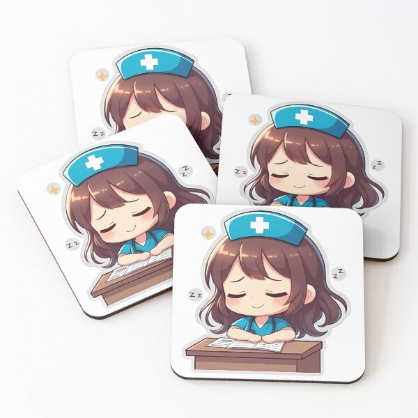 Item preview, Original Chibi Nurse - A little Exhaustion designed and sold by Chibi-Planet.
