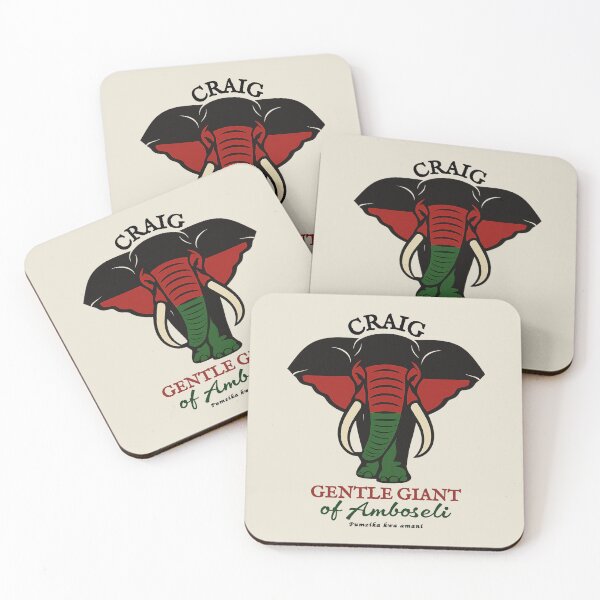 Item preview, Craig the Gentle Giant – Amboseli Elephant Memorial Art designed and sold by Pawethic Prints Studio.