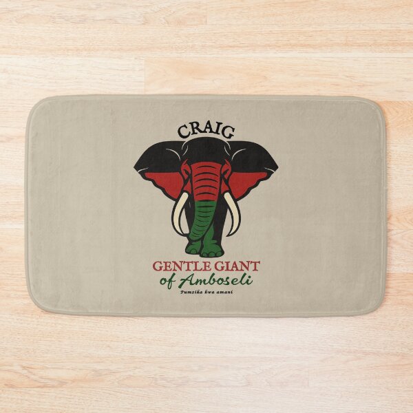 Item preview, Craig the Gentle Giant – Amboseli Elephant Memorial Art designed and sold by Pawethic Prints Studio.