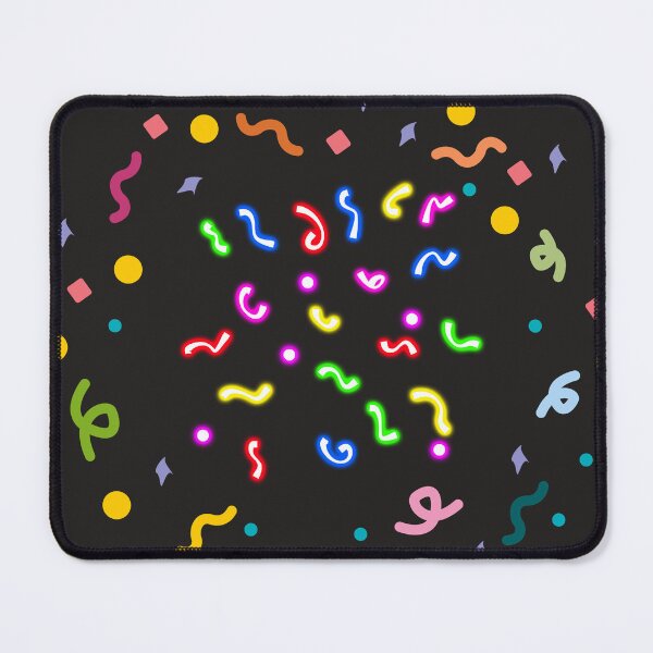 Item preview, Colorful Squiggles Doodle Pattern – Playful Abstract Fun designed and sold by SolutionsArt.