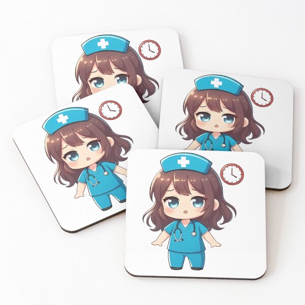 Artikelvorschau, Original Chibi Nurse – Wettlauf gegen die Zeit entworfen und verkauft von Chibi-Planet.