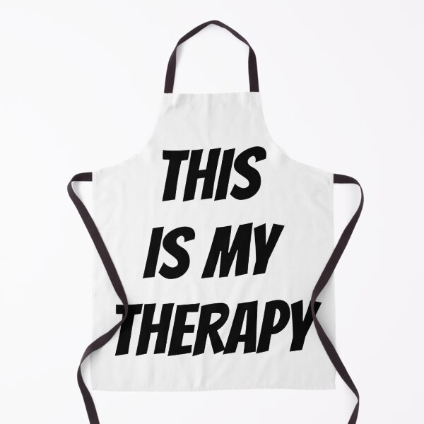 Item preview, This Is My Therapy – Minimalist Statement Design for Gym, Art, and Mental Health designed and sold by ThanosDemos.