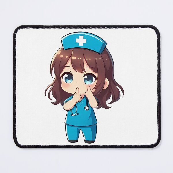 Item preview, Original Chibi Nurse - The Midnight Hush designed and sold by Chibi-Planet.