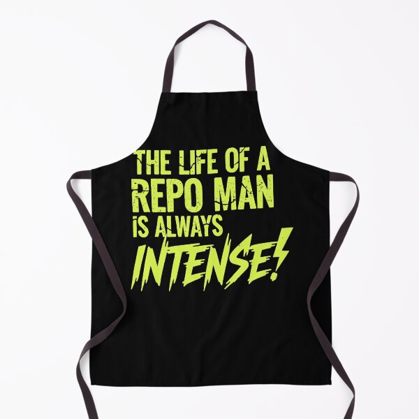 Item preview, Repo Man Life is Always Intense - Retro 80s Cult Movie Quote designed and sold by Axivra.