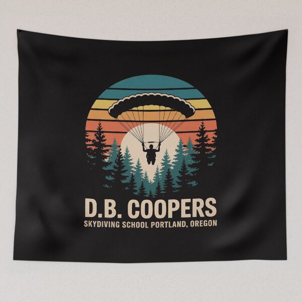 Item preview, D. B. Coopers Skydiving School Portland, Oregon designed and sold by HesterFoley.