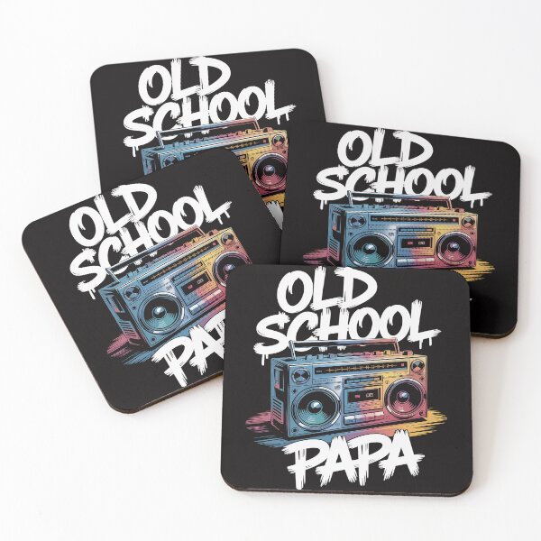 Item preview, d School Papa, Throwback 80s 90s Boombox Graffit designed and sold by HesterFoley.
