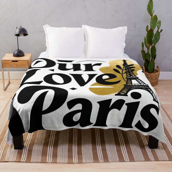 Item preview, Our Love Paris Eiffel Tower Elegant Anniversary Art designed and sold by FreeFromDefault.