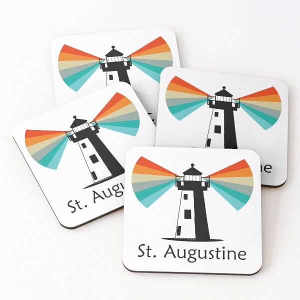 Item preview, St. Augustine Florida Lighthouse Rainbow designed and sold by Esskay Designs.